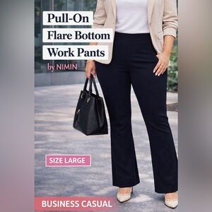 Work Pants With Flare Bottom